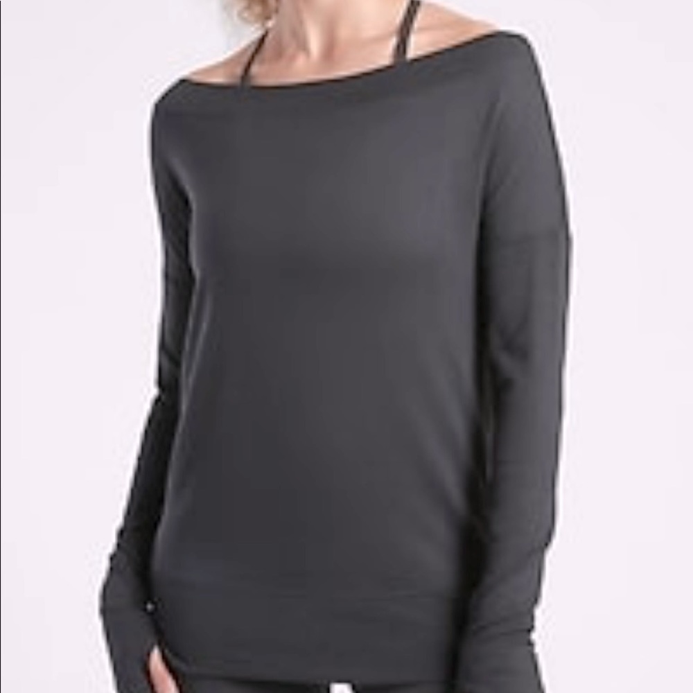 Athleta Barre Studio Sweatshirt